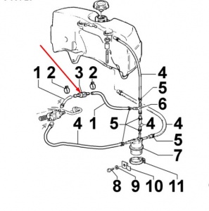 картинка Клапан обратный топливной системы 15LD500