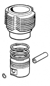 картинка Цилиндр К-т с поршнем